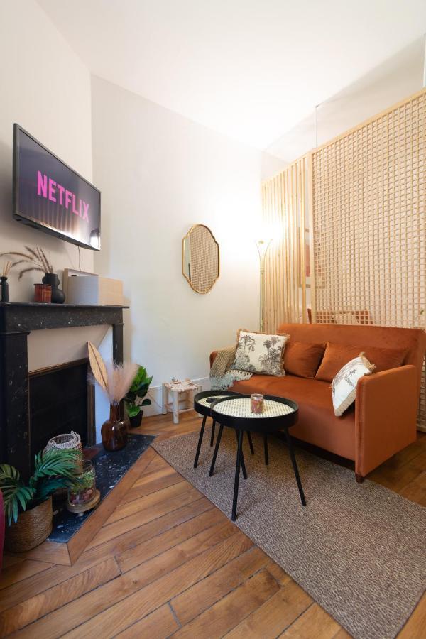 Cosy Et Comfort Studio Equipe A Clichy 5 Min Metro Dış mekan fotoğraf