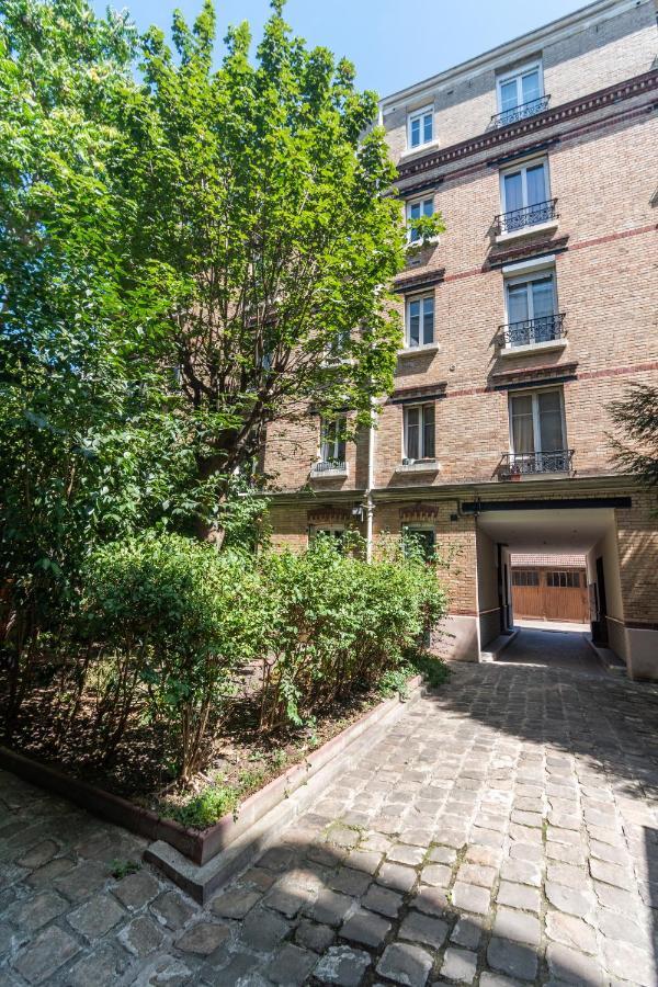 Cosy Et Comfort Studio Equipe A Clichy 5 Min Metro Dış mekan fotoğraf